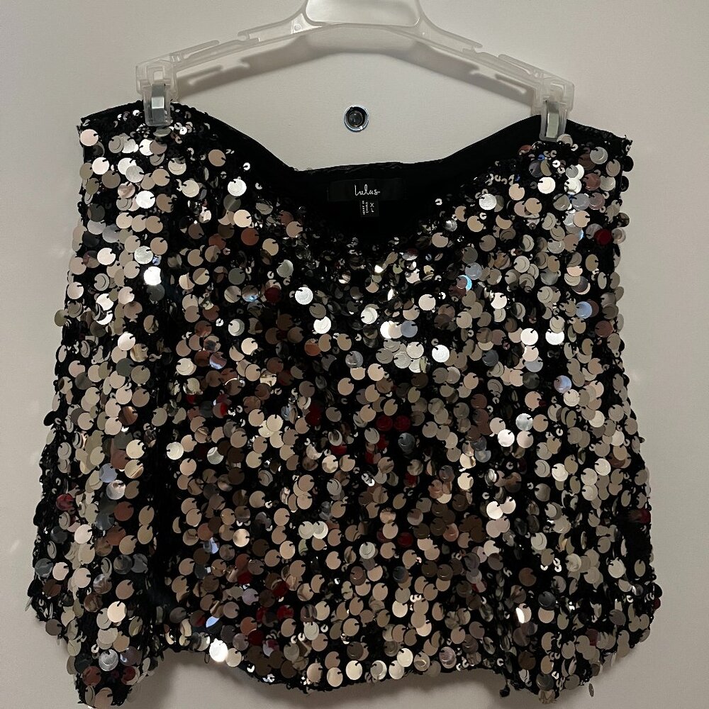 Lulu Sequin Skirt/Skort set